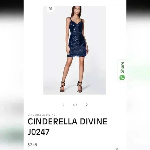 GORGEOUS BEADED SEQUIN DRESS Small 14 Great for HOCO or Special Occasion - Picture 1 of 10